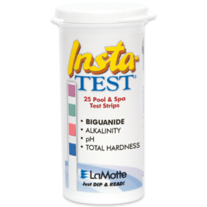 Insta-TEST® Biguanide, Alkalinity, pH, Total Hardness Test Strips