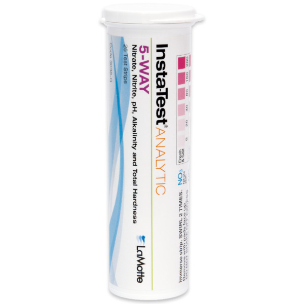 Insta-Test 5-Way Natural Water Test Strips (Fresh & Salt Water)